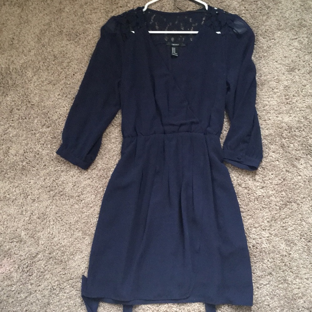 Navy dress Forever 21